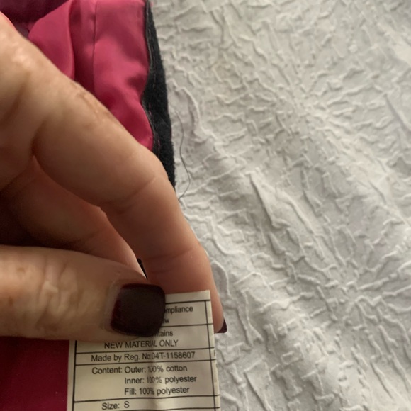 Zack & Zoey Pink Puffer Jacket - Picture 4 of 4